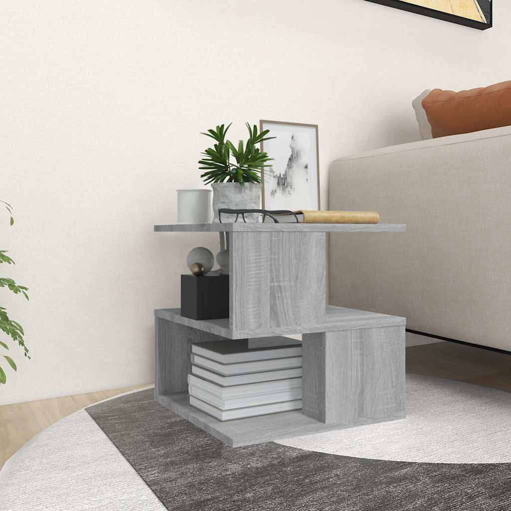 vidaXL Side Table 40x40x40 cm Engineered Wood White