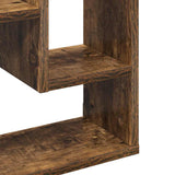 vidaXL Wandschap 36x16x90 cm bewerkt hout wit
