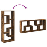 vidaXL Wandschap 36x16x90 cm bewerkt hout wit