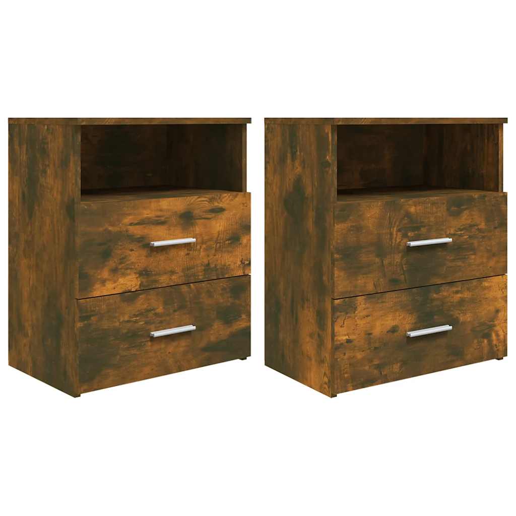 vidaXL Bedside Cabinet 50x32x60 cm White