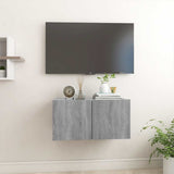 vidaXL Tv-hangmeubel 60x30x30 cm wit
