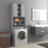 vidaXL Washing Machine Cabinet 64x25.5x190 cm white