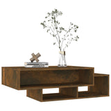 vidaXL Salontafel 105x55x32 cm bewerkt hout wit