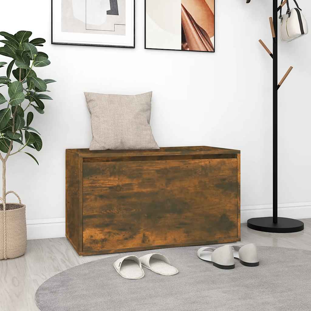 vidaXL Hallway Bench 80x40x45 cm Engineered Wood White