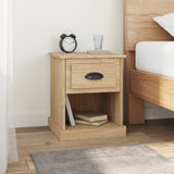 vidaXL Nachtkastje 39x39x47,5 cm bewerkt hout wit