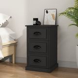 vidaXL Nightstand 39x39x67 cm engineered wood white