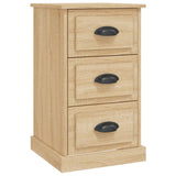 vidaXL Nightstand 39x39x67 cm engineered wood white