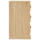 vidaXL Nightstand 39x39x67 cm engineered wood white