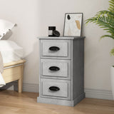 vidaXL Nightstand 39x39x67 cm engineered wood white
