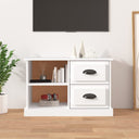 vidaXL TV cabinet 73x35.5x47.5 cm engineered wood white