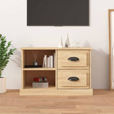 vidaXL TV cabinet 73x35.5x47.5 cm engineered wood white