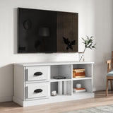 vidaXL TV cabinet 73x35.5x47.5 cm engineered wood white