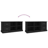 vidaXL TV cabinet 73x35.5x47.5 cm engineered wood white