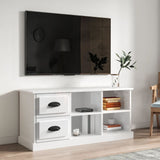 vidaXL TV cabinet 73x35.5x47.5 cm engineered wood white