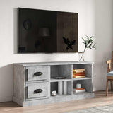 vidaXL TV cabinet 73x35.5x47.5 cm engineered wood white