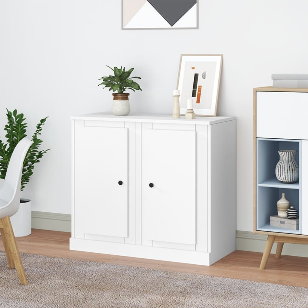 vidaXL Sideboard 37.5x35.5x67.5 cm engineered wood white