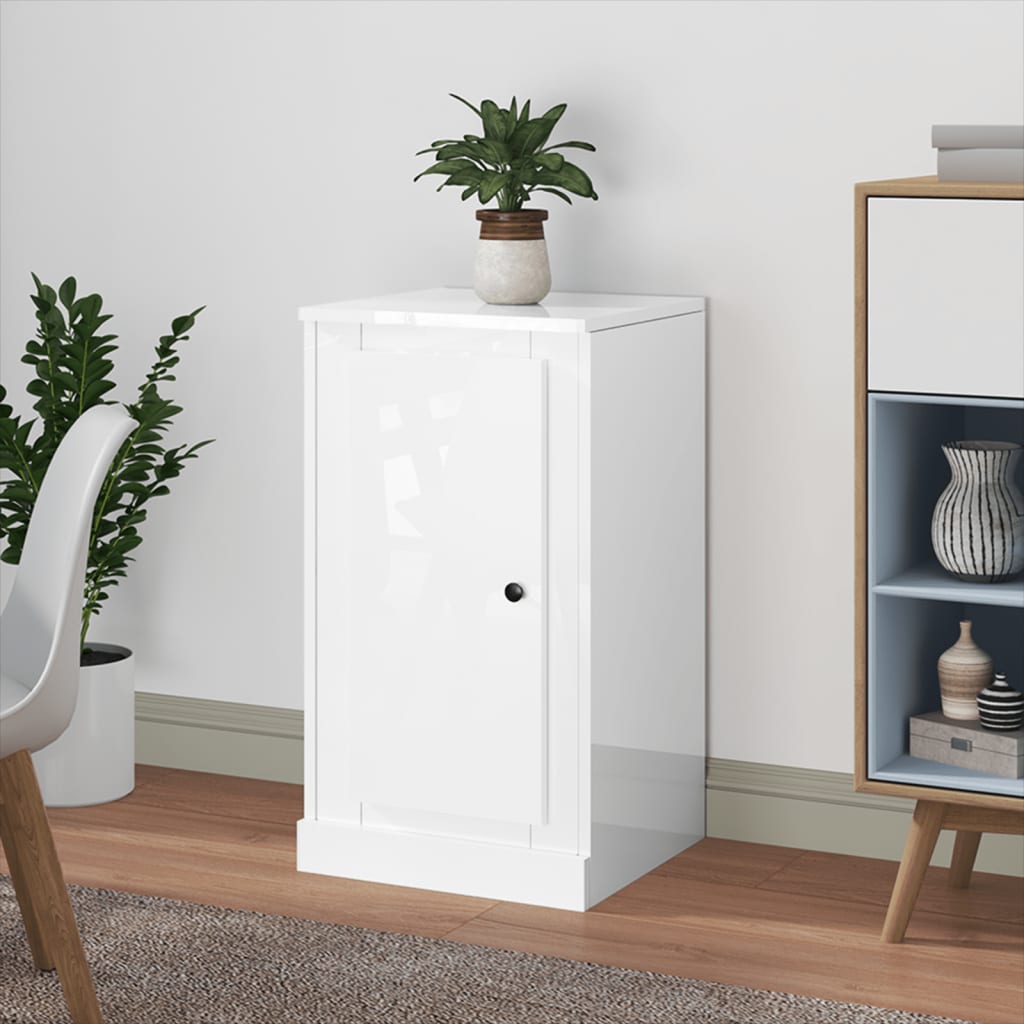 vidaXL Sideboard 37.5x35.5x67.5 cm engineered wood white