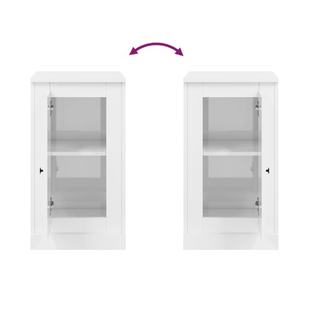 vidaXL Sideboard 37.5x35.5x67.5 cm engineered wood white