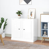vidaXL Sideboard 37.5x35.5x67.5 cm engineered wood white