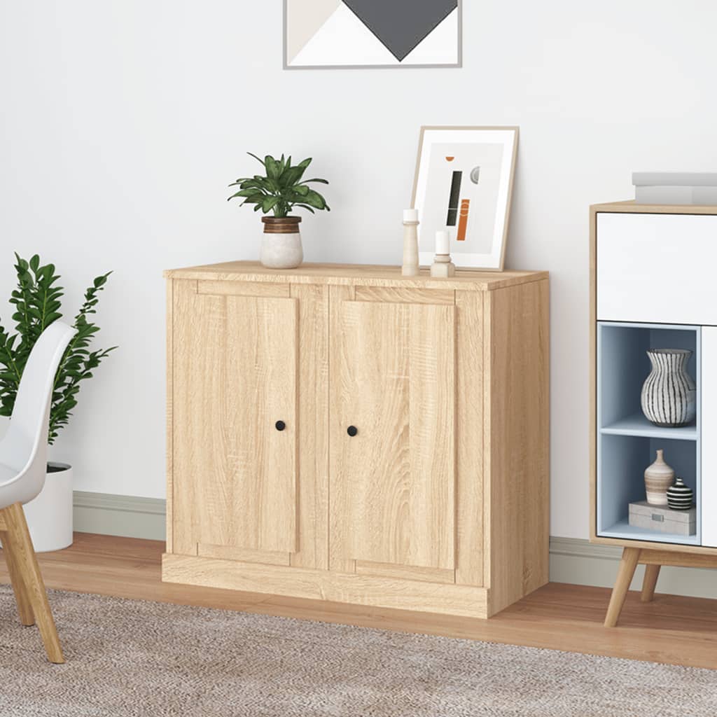 vidaXL Sideboard 37.5x35.5x67.5 cm engineered wood white