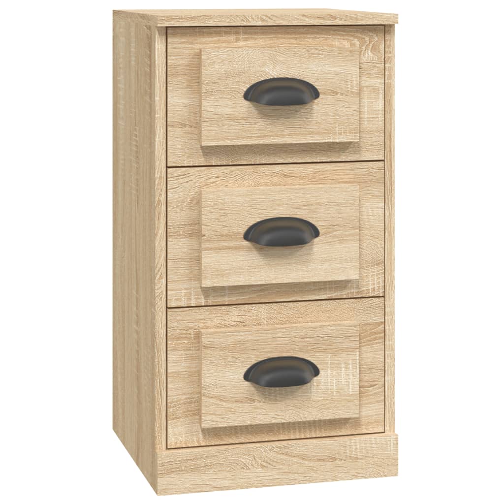 vidaXL Dressoir 36x35,5x67,5 cm bewerkt hout wit