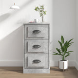 vidaXL Dressoir 36x35,5x67,5 cm bewerkt hout wit