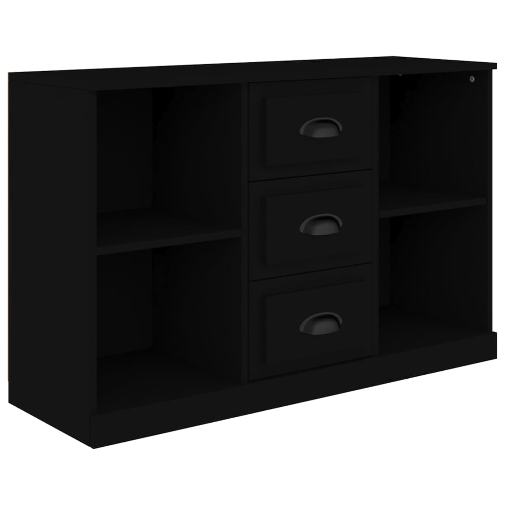 vidaXL Dressoir 104,5x35,5x67,5 cm bewerkt hout wit