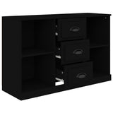 vidaXL Dressoir 104,5x35,5x67,5 cm bewerkt hout wit