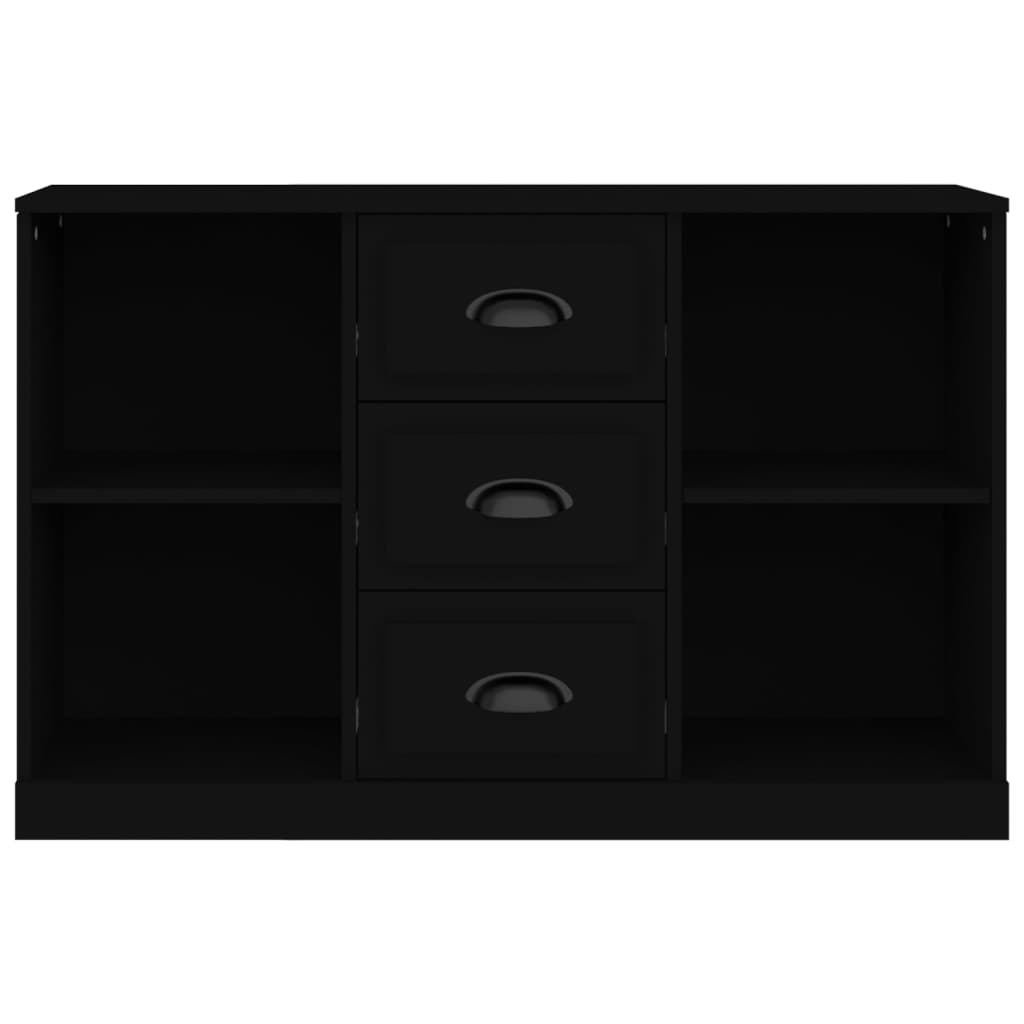 vidaXL Dressoir 104,5x35,5x67,5 cm bewerkt hout wit