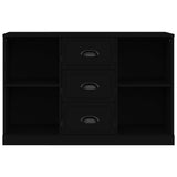 vidaXL Dressoir 104,5x35,5x67,5 cm bewerkt hout wit