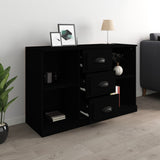 vidaXL Dressoir 104,5x35,5x67,5 cm bewerkt hout wit
