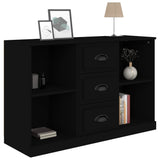 vidaXL Dressoir 104,5x35,5x67,5 cm bewerkt hout wit