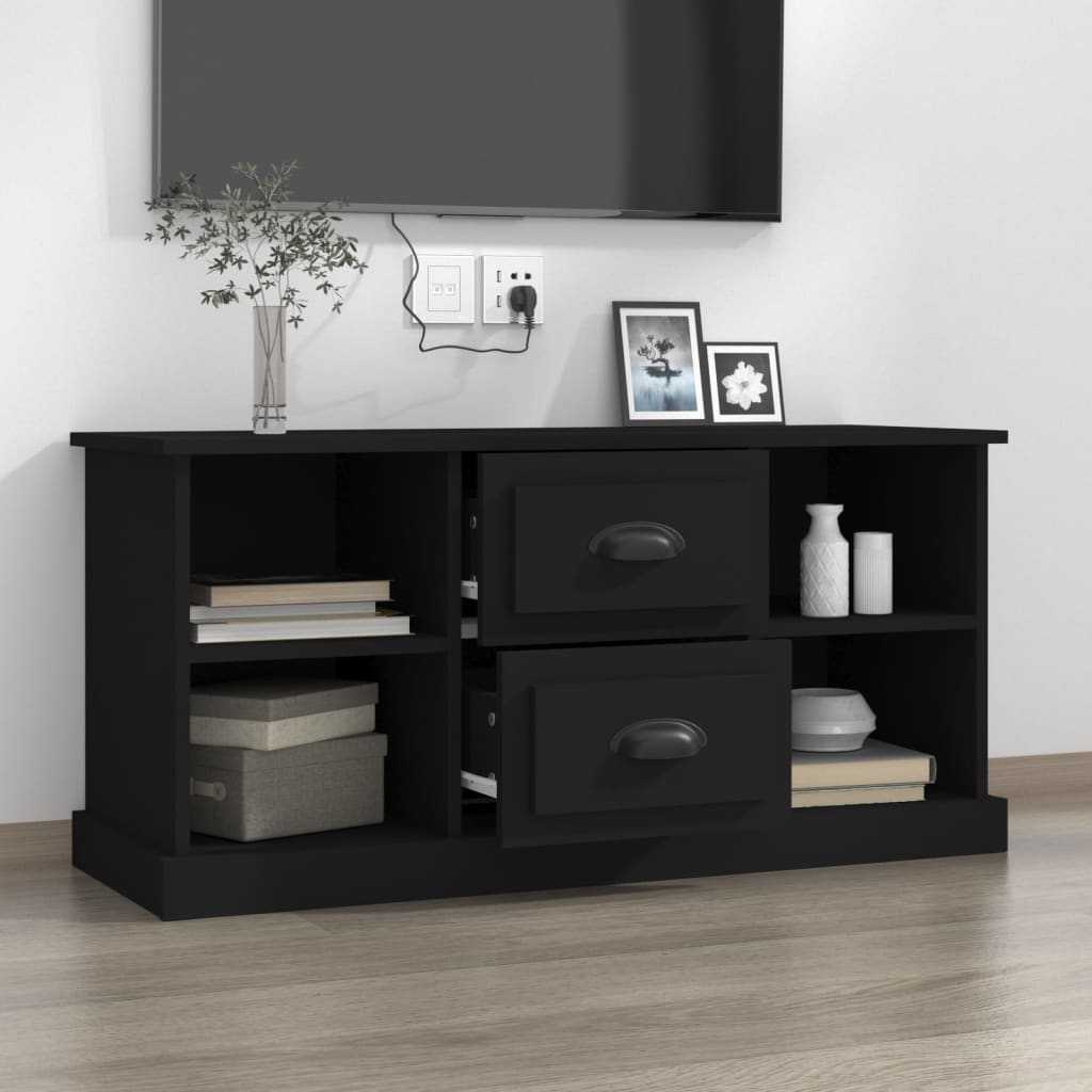 vidaXL Tv-meubel 99,5x35,5x48 cm bewerkt hout wit