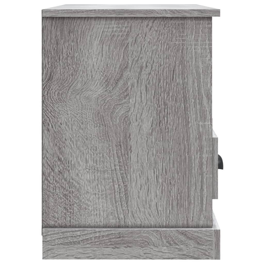 vidaXL Tv-meubel 80x35x50 cm bewerkt hout wit