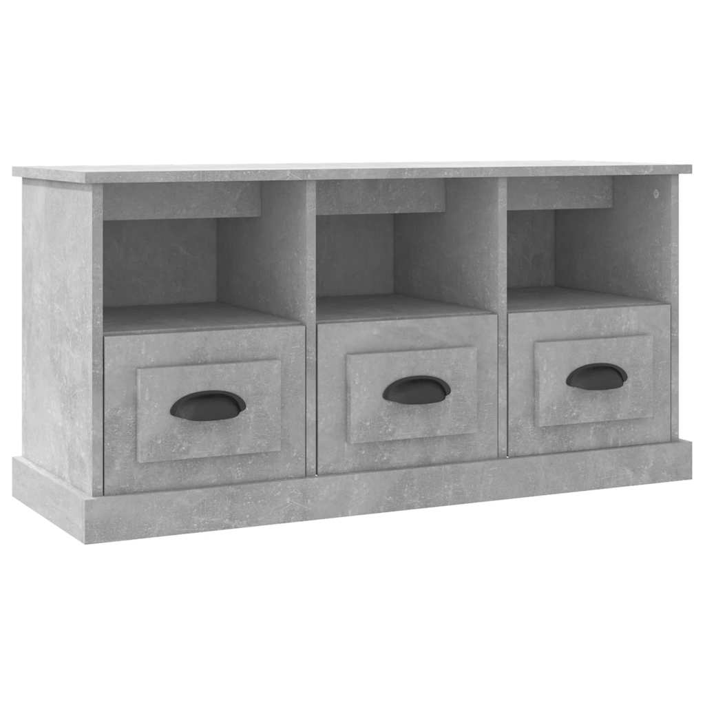 vidaXL Tv-meubel 100x35x50 cm bewerkt hout wit