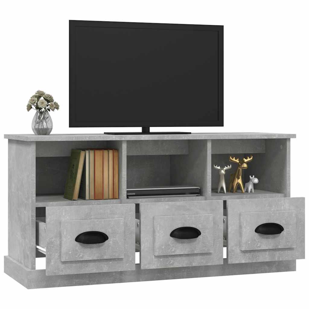 vidaXL Tv-meubel 100x35x50 cm bewerkt hout wit
