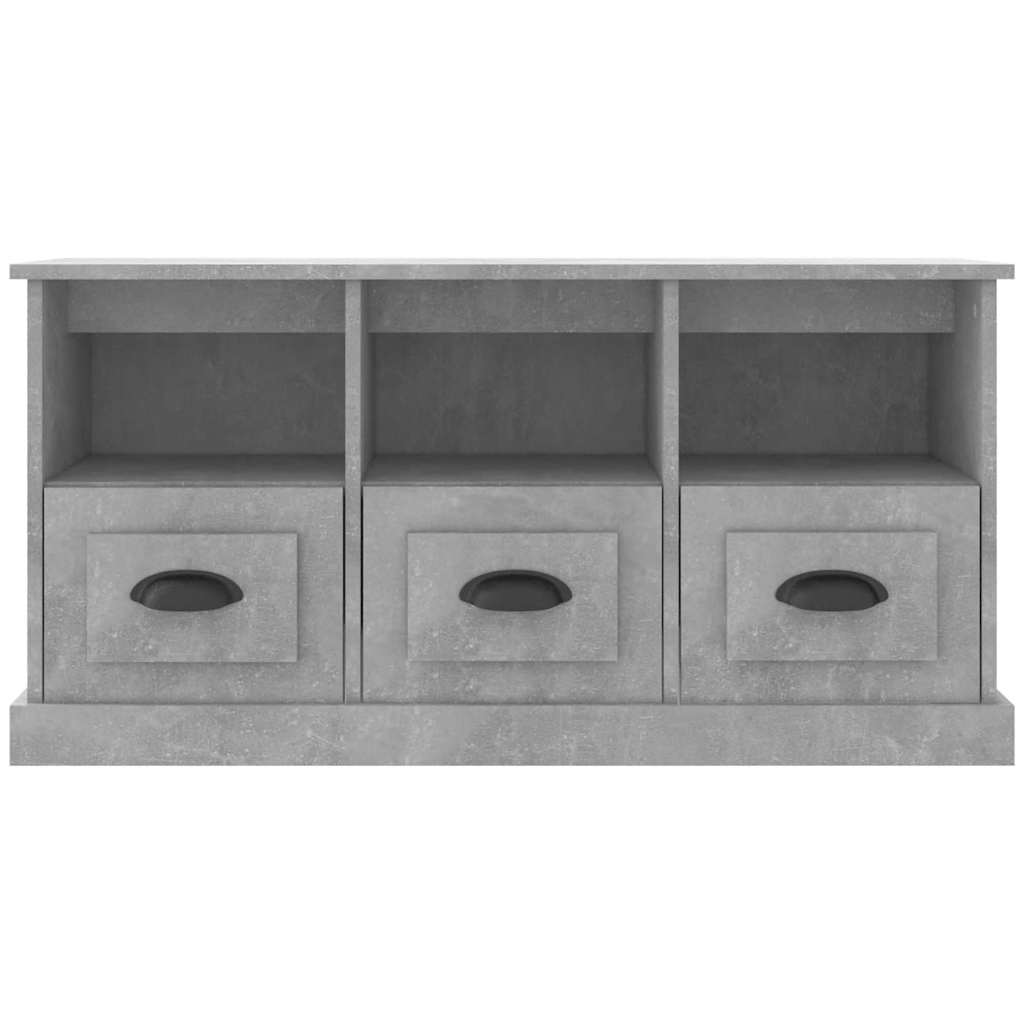 vidaXL Tv-meubel 100x35x50 cm bewerkt hout wit