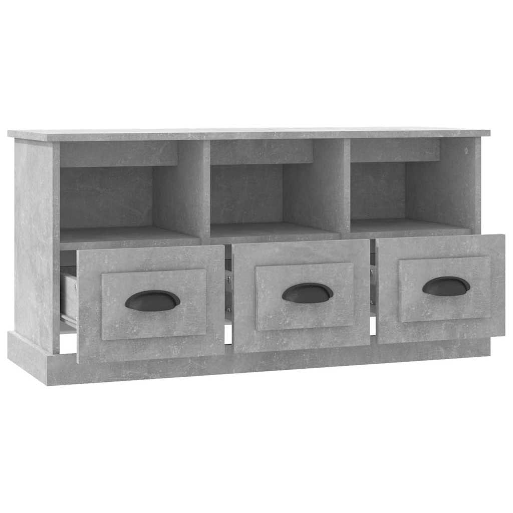 vidaXL Tv-meubel 100x35x50 cm bewerkt hout wit