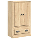 vidaXL Hoge kast 60x35,5x103,5 cm bewerkt hout wit