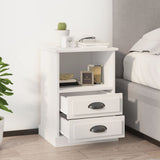 vidaXL Nightstand 43x36x60 cm white