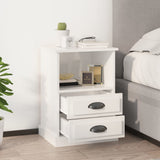 vidaXL Nightstand 43x36x60 cm white
