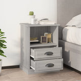 vidaXL Nightstand 43x36x60 cm white