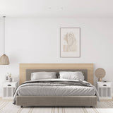 vidaXL Bedside cabinet 43x36x50 cm white