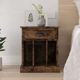 vidaXL Bedside cabinet 43x36x50 cm white
