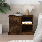 vidaXL Nightstand 60x35.5x45 cm white