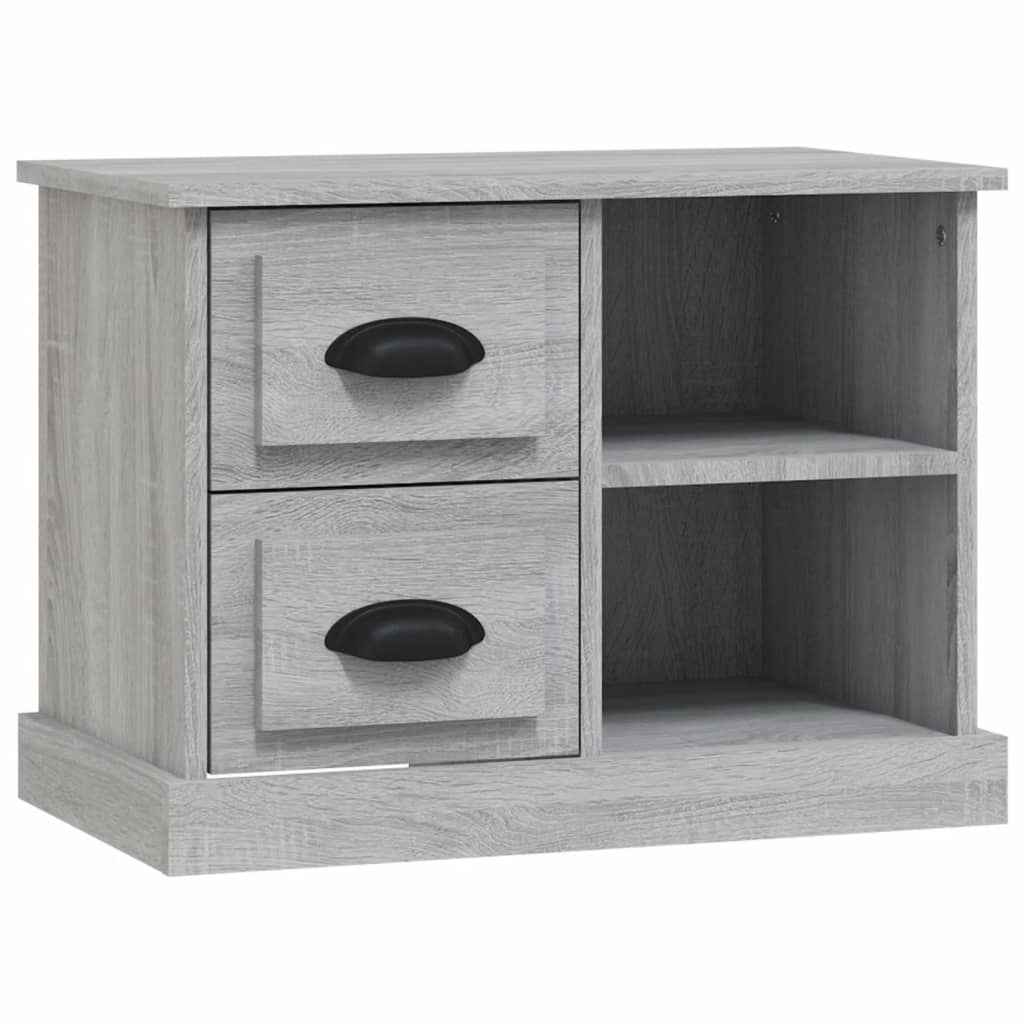 vidaXL Nightstand 60x35.5x45 cm white