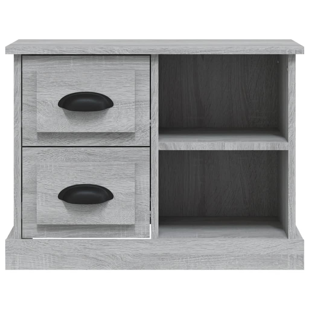 vidaXL Nightstand 60x35.5x45 cm white