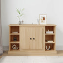 vidaXL Dressoir 100x35,5x60 cm bewerkt hout wit