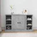 vidaXL Dressoir 100x35,5x60 cm bewerkt hout wit