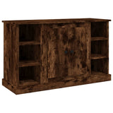 vidaXL Dressoir 100x35,5x60 cm bewerkt hout wit